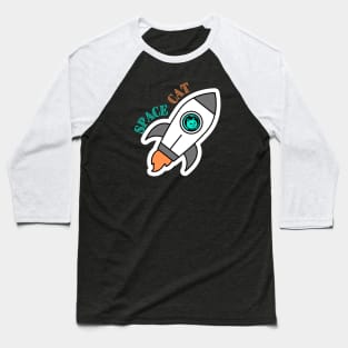 Space cat Baseball T-Shirt